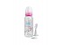Beebaby Gentle 2 in 1 Polypropylene Standard Neck Baby Feeding Bottle with Feeder (Plastic) Spoon. (Pink, 250ml)